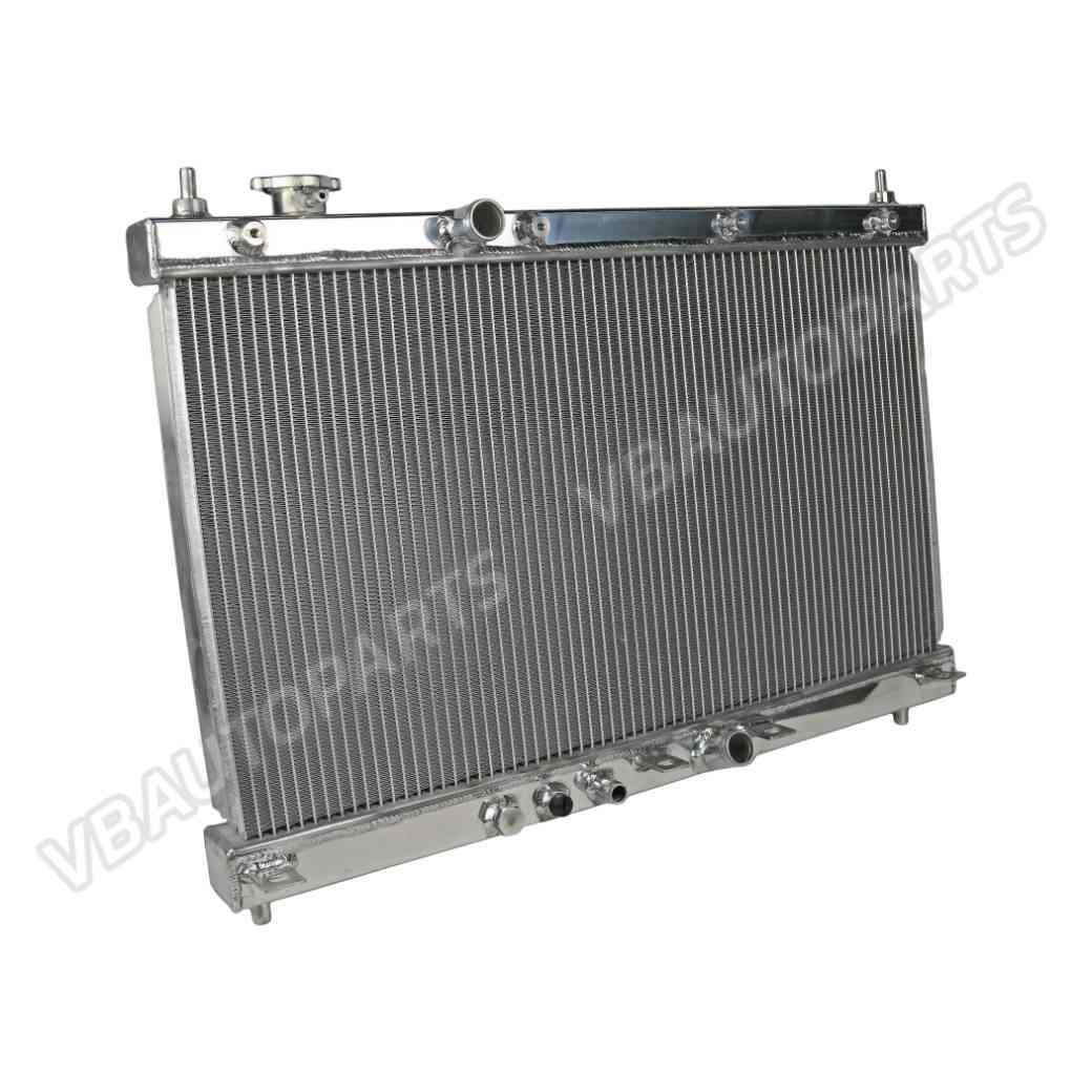 หม้อน้ำ BILLION อลูมิเนียม 2 ช่องใหญ่ Honda Jazz GK5 (AT)