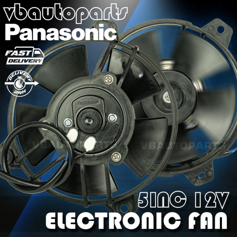 พัดลมไฟฟ้า Panasonic 12v(5inc)