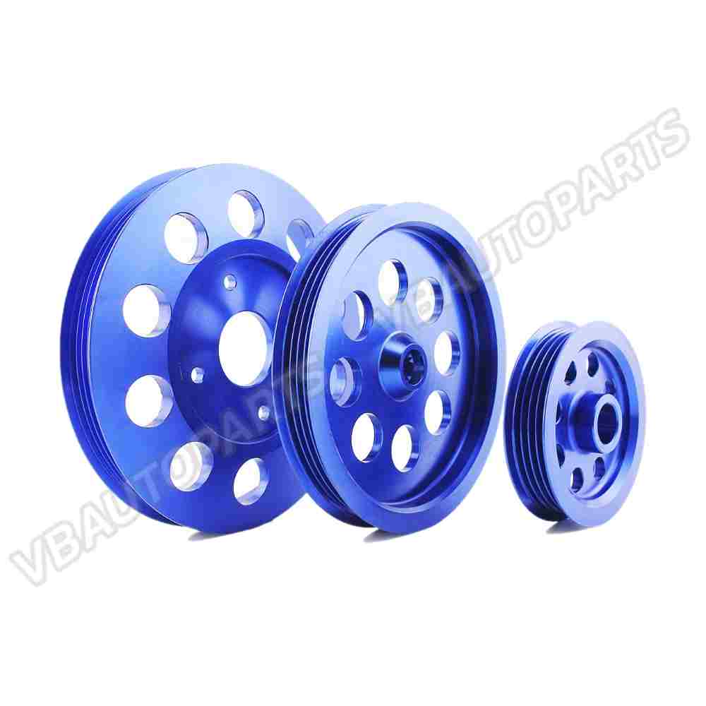 Pulley Nissan เครื่อง SR20 3 ชิ้น