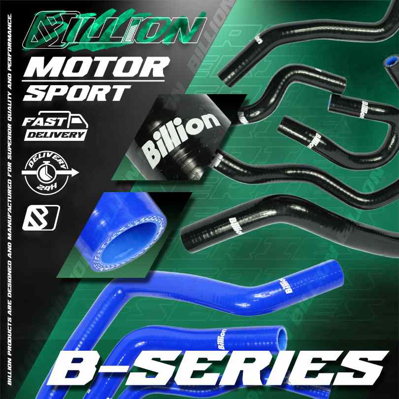 ท่อน้ำ Billion Honda B-Serise 6 ชิ้น ชุดใหญ่ 