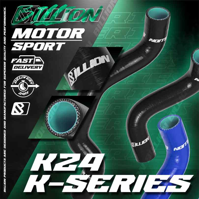 ท่อน้ำ Billion HONDA K-Series K24 Swap (2ชิ้น)