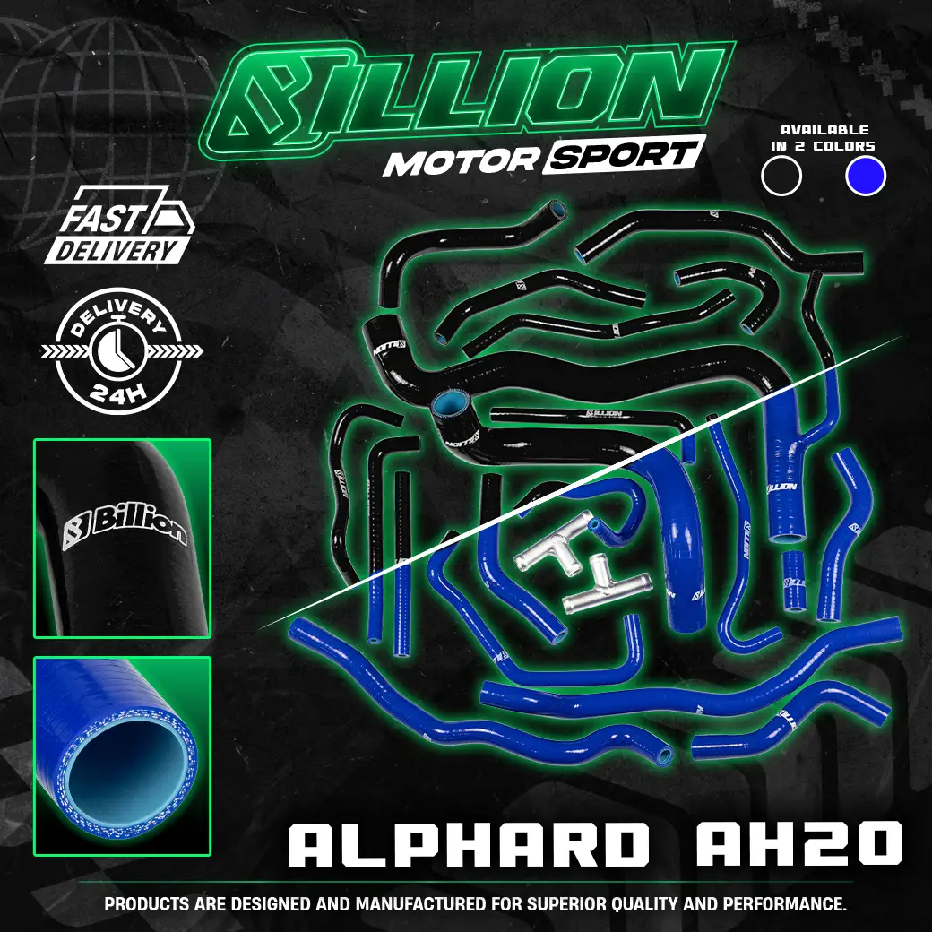 ท่อน้ำ Billion Toyota Alphard AH20 (20ชิ้น)