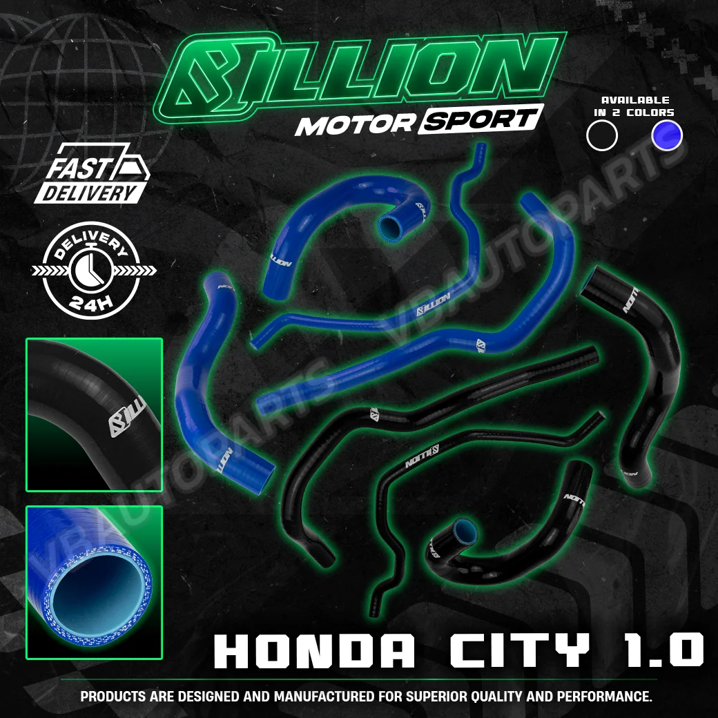 ท่อน้ำ Billion HONDA CITY 1.0 (4ชิ้น)