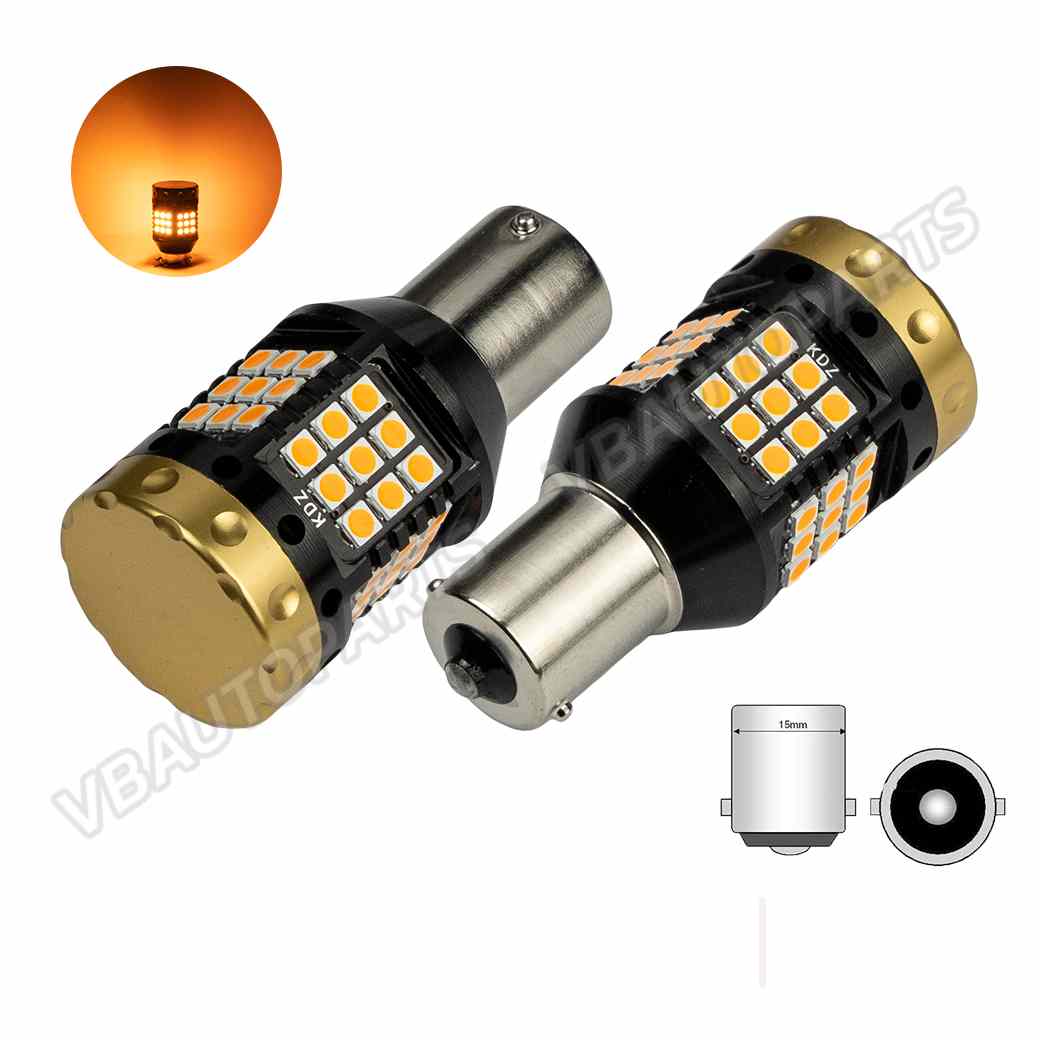 หลอดไฟ P21 CAN BUS LED 45 1156(180-ORANGE)