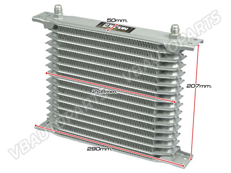 แผงออยคูลเลอร์ JDM AN6 290mm. (16Row) มี 2 สีให้เลือก