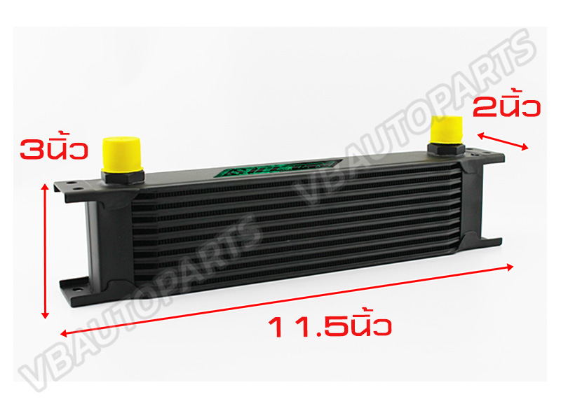 แผงออยคูลเลอร์ USDM ดำ AN10 (7Row-30Row) Black