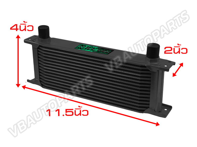 แผงออยคูลเลอร์ USDM ดำ AN10 (7Row-30Row) Black